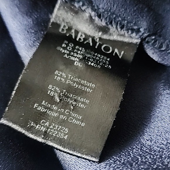 Aritzia Babaton Navy Donnie Jumpsuit, Pre-loved in Good Condition,  Sz. XXS - Picture 12 of 13